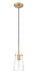 Pendant Z-Lite 7508MP-MGLD Modern Gold Kira 1 Light Pendant Z-Lite