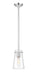 Pendant Z-Lite 7508MP-ROD-CH Chrome Kira 1 Light Pendant Z-Lite