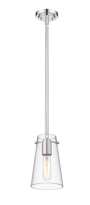 Pendant Z-Lite 7508MP-ROD-CH Chrome Kira 1 Light Pendant Z-Lite