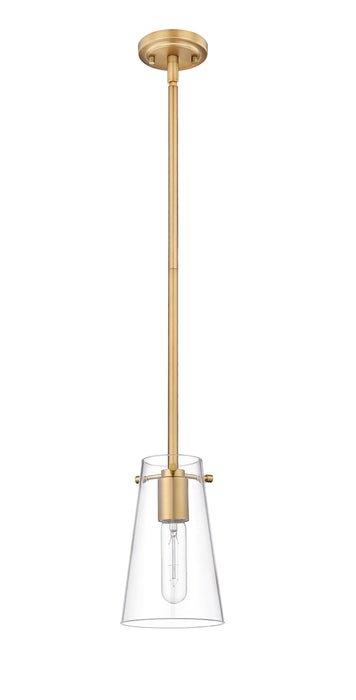 Pendant Z-Lite 7508MP-ROD-MGLD Modern Gold Kira 1 Light Pendant Z-Lite