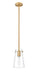 Pendant Z-Lite 7508MP-ROD-MGLD Modern Gold Kira 1 Light Pendant Z-Lite