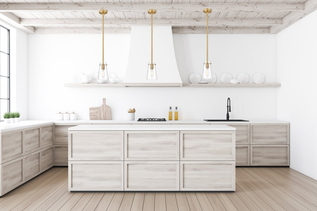 Pendant Z-Lite 7508MP-ROD-MGLD Modern Gold Kira 1 Light Pendant Z-Lite