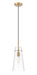 Pendant Z-Lite 7508P-MGLD Modern Gold Kira 1 Light Pendant Z-Lite