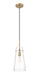 Pendant Z-Lite 7508P-MGLD Modern Gold Kira 1 Light Pendant Z-Lite