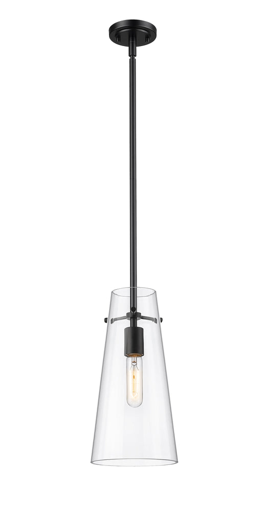 Pendant Z-Lite 7508P-ROD-MB Matte Black Kira 1 Light Pendant Z-Lite