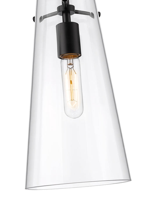 Pendant Z-Lite 7508P-ROD-MB Matte Black Kira 1 Light Pendant Z-Lite