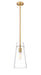 Pendant Z-Lite 7508P-ROD-MGLD Modern Gold Kira 1 Light Pendant Z-Lite