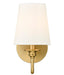 Wall Sconce Z-Lite 7509-1S-MGLD Modern Gold Gianna 1 Light Wall Sconce Z-Lite