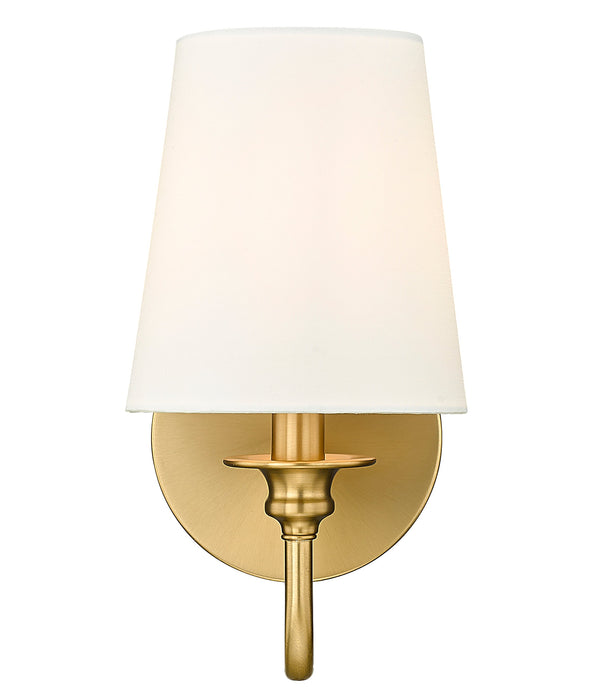 Wall Sconce Z-Lite 7509-1S-MGLD Modern Gold Gianna 1 Light Wall Sconce Z-Lite