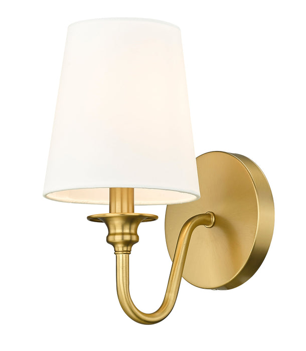 Wall Sconce Z-Lite 7509-1S-MGLD Modern Gold Gianna 1 Light Wall Sconce Z-Lite