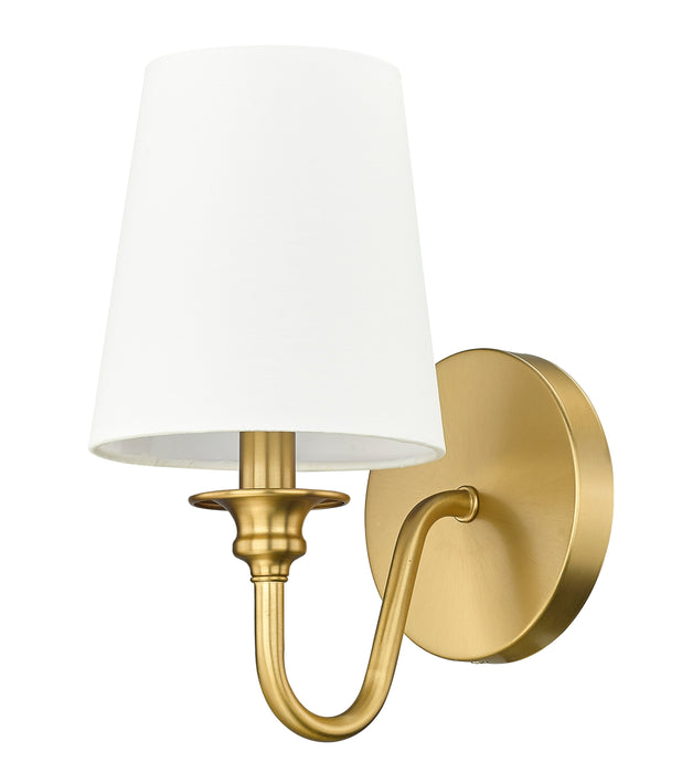 Wall Sconce Z-Lite 7509-1S-MGLD Modern Gold Gianna 1 Light Wall Sconce Z-Lite
