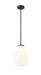 Pendant Z-Lite 7510P10-MB Matte Black Newbury 1 Light Pendant Z-Lite