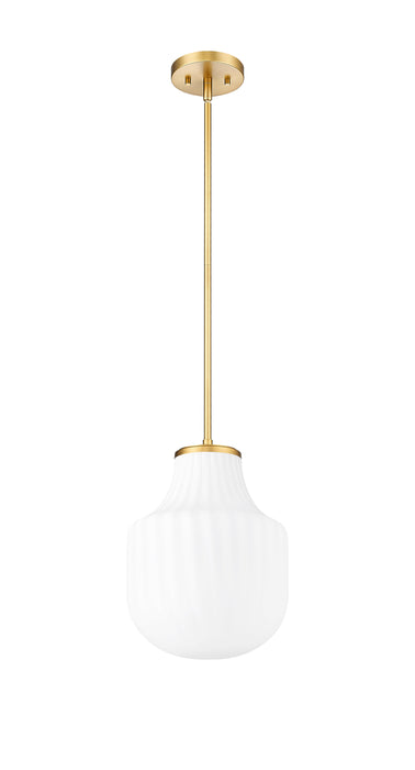 Pendant Z-Lite 7510P10-MGLD Modern Gold Newbury 1 Light Pendant Z-Lite