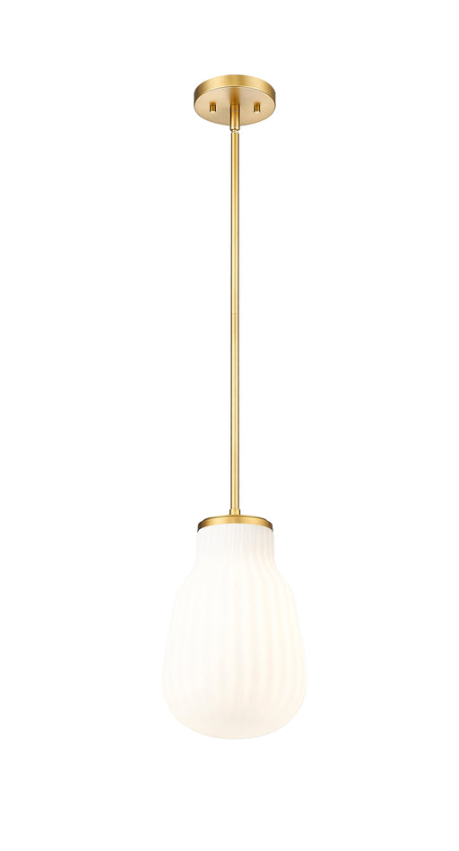 Pendant Z-Lite 7511P8-MGLD Modern Gold Newbury 1 Light Pendant Z-Lite