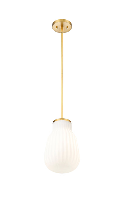 Pendant Z-Lite 7511P8-MGLD Modern Gold Newbury 1 Light Pendant Z-Lite