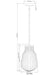 Pendant Z-Lite 7511P8-MGLD Modern Gold Newbury 1 Light Pendant Z-Lite