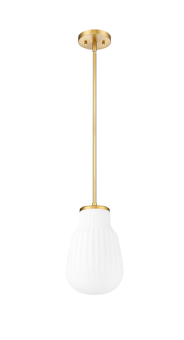 Pendant Z-Lite 7511P8-MGLD Modern Gold Newbury 1 Light Pendant Z-Lite
