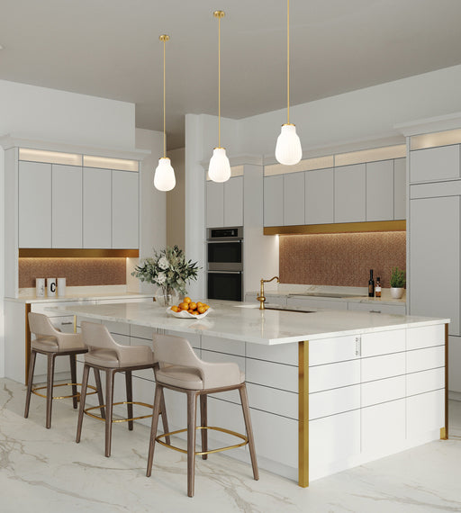 Pendant Z-Lite 7511P8-MGLD Modern Gold Newbury 1 Light Pendant Z-Lite