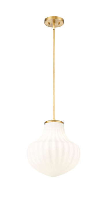 Pendant Z-Lite 7512P13-MGLD Modern Gold Newbury 1 Light Pendant Z-Lite