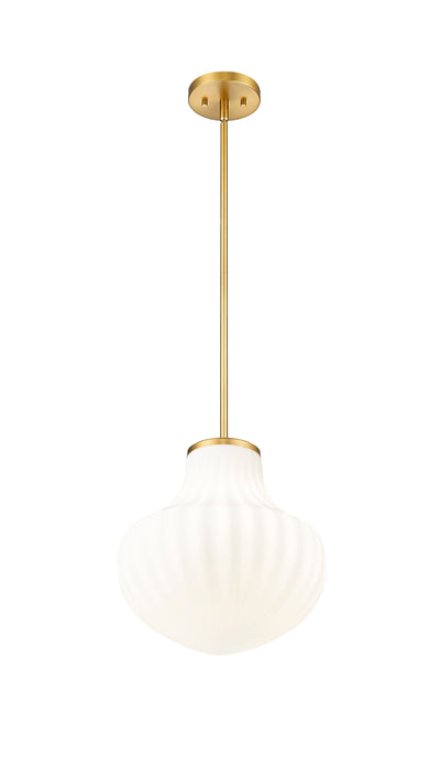 Pendant Z-Lite 7512P13-MGLD Modern Gold Newbury 1 Light Pendant Z-Lite