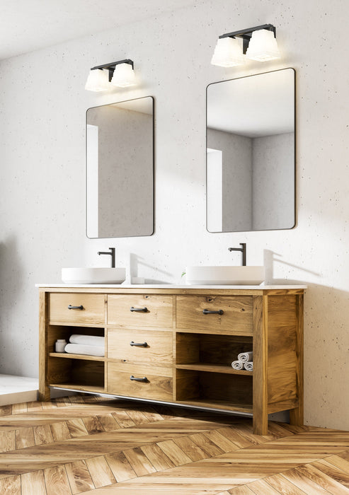 Vanity Z-Lite 7514-2V-MB Matte Black Annalise 2 Light Vanity Z-Lite