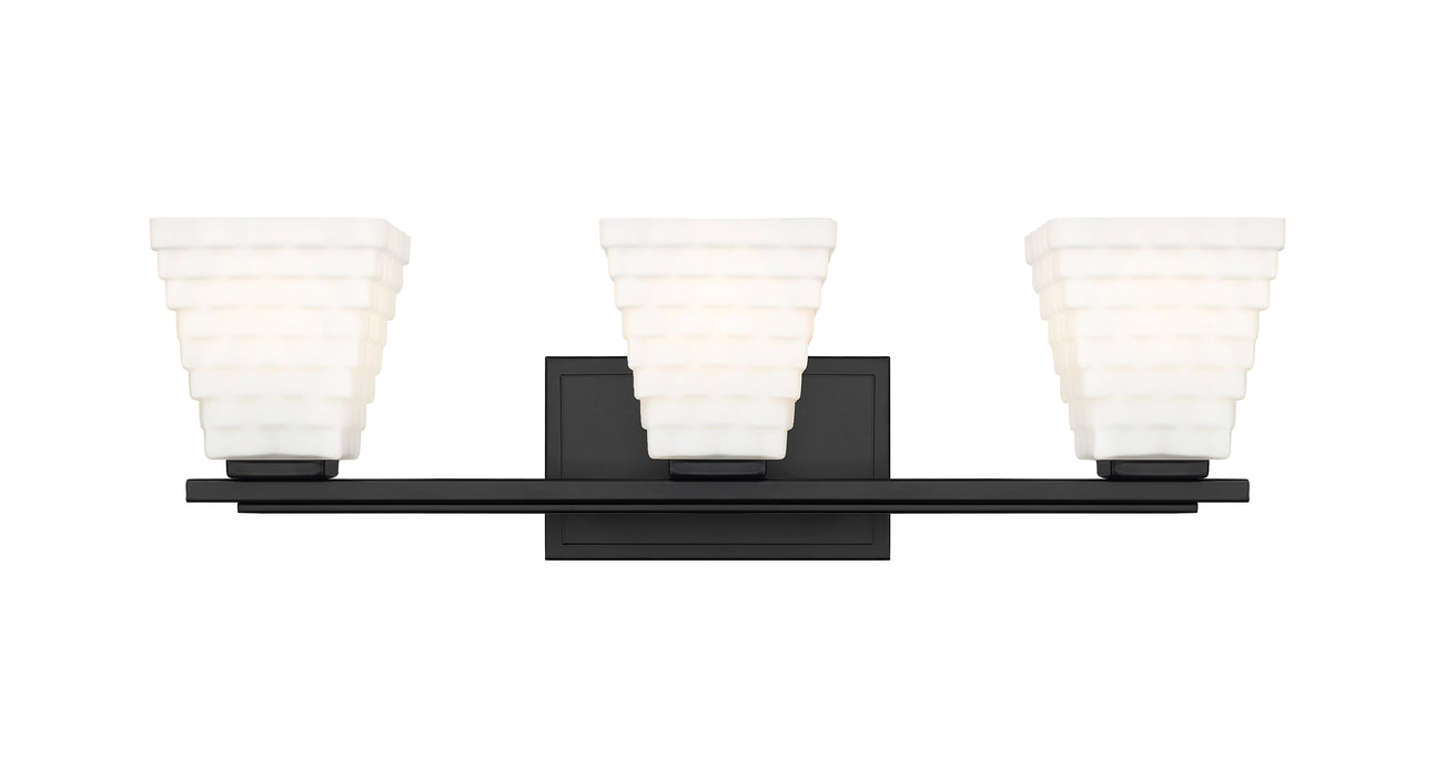 Vanity Z-Lite 7514-3V-MB Matte Black Annalise 3 Light Vanity Z-Lite