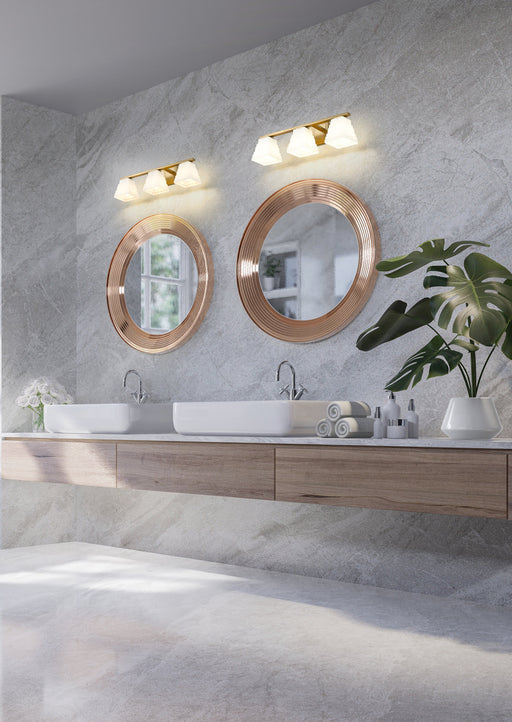 Vanity Z-Lite 7514-3V-MGLD Modern Gold Annalise 3 Light Vanity Z-Lite