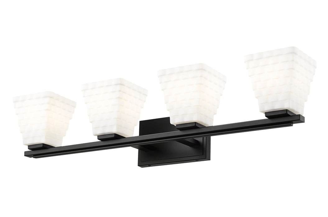 Vanity Z-Lite 7514-4V-MB Matte Black Annalise 4 Light Vanity Z-Lite