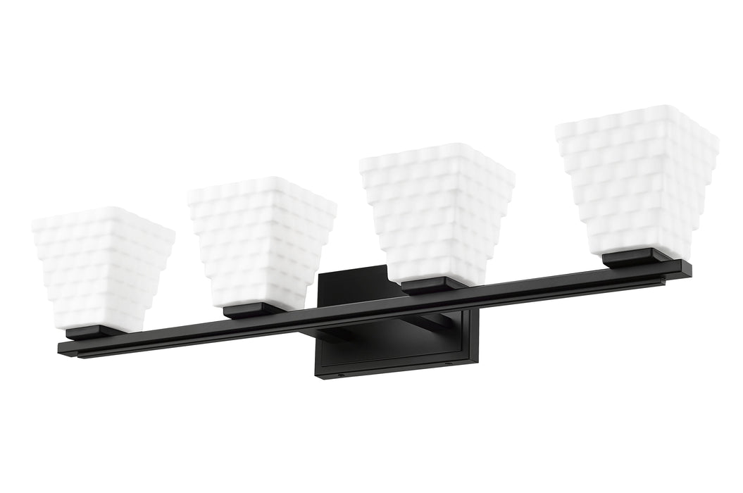 Vanity Z-Lite 7514-4V-MB Matte Black Annalise 4 Light Vanity Z-Lite