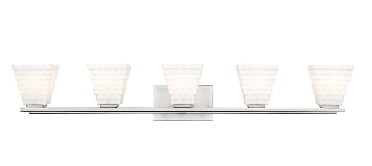 Vanity Z-Lite 7514-5V-BN Brushed Nickel Annalise 5 Light Vanity Z-Lite