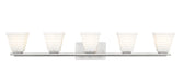 Vanity Z-Lite 7514-5V-BN Brushed Nickel Annalise 5 Light Vanity Z-Lite