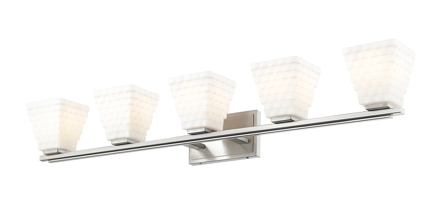 Vanity Z-Lite 7514-5V-BN Brushed Nickel Annalise 5 Light Vanity Z-Lite