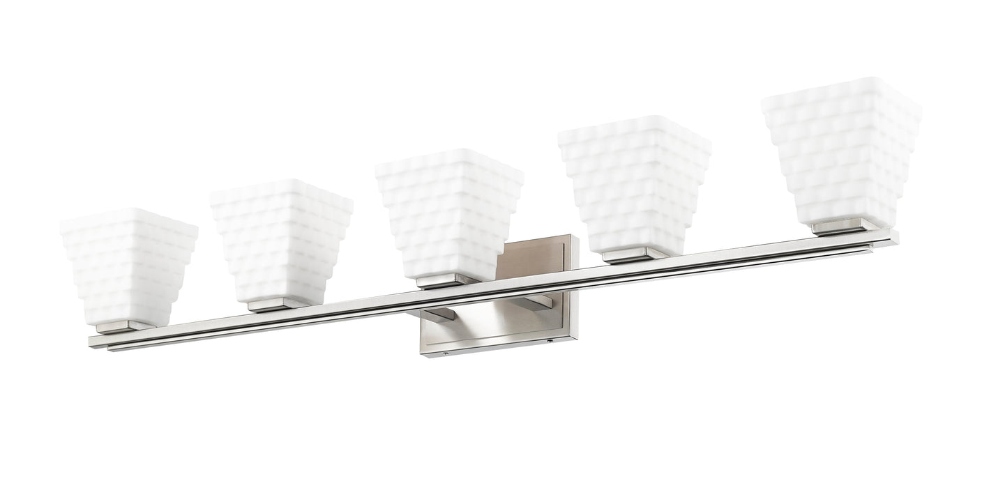 Vanity Z-Lite 7514-5V-BN Brushed Nickel Annalise 5 Light Vanity Z-Lite