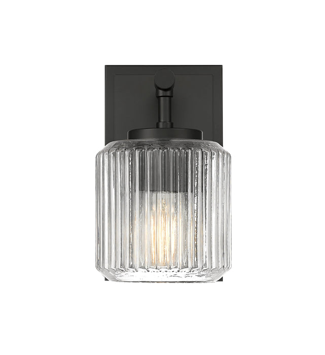 Wall Sconce Z-Lite 7515-1S-MB Matte Black Landon 1 Light Wall Sconce Z-Lite