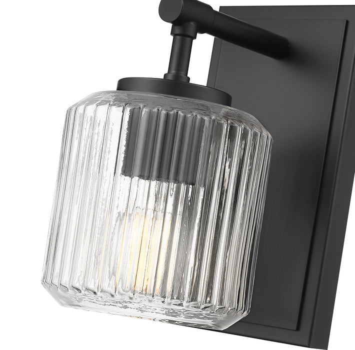 Wall Sconce Z-Lite 7515-1S-MB Matte Black Landon 1 Light Wall Sconce Z-Lite