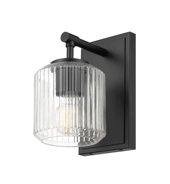 Wall Sconce Z-Lite 7515-1S-MB Matte Black Landon 1 Light Wall Sconce Z-Lite