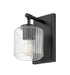 Wall Sconce Z-Lite 7515-1S-MB Matte Black Landon 1 Light Wall Sconce Z-Lite