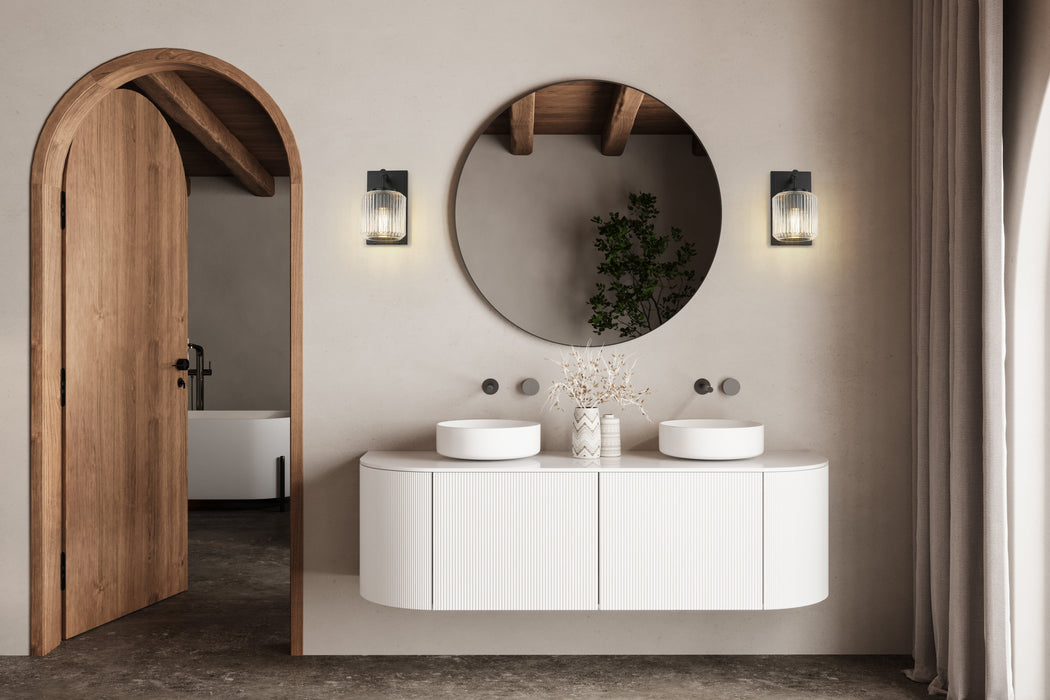 Wall Sconce Z-Lite 7515-1S-MB Matte Black Landon 1 Light Wall Sconce Z-Lite