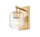 Wall Sconce Z-Lite 7515-1S-MGLD Modern Gold Landon 1 Light Wall Sconce Z-Lite