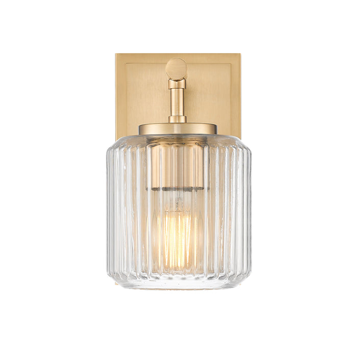 Wall Sconce Z-Lite 7515-1S-MGLD Modern Gold Landon 1 Light Wall Sconce Z-Lite