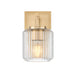 Wall Sconce Z-Lite 7515-1S-MGLD Modern Gold Landon 1 Light Wall Sconce Z-Lite