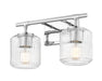 Vanity Z-Lite 7515-2V-CH Chrome Landon 2 Light Vanity Z-Lite