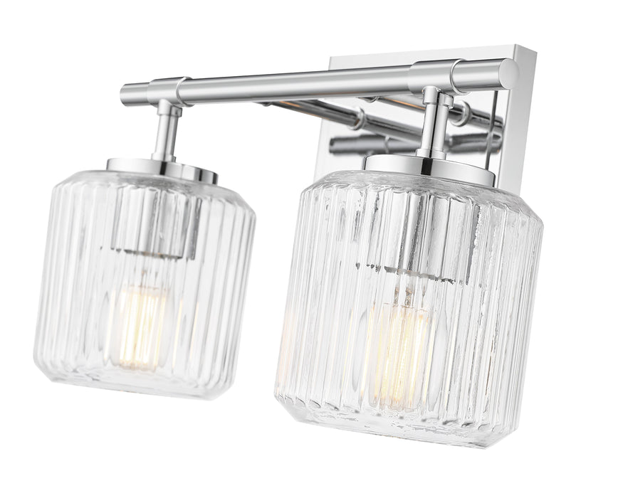 Vanity Z-Lite 7515-2V-CH Chrome Landon 2 Light Vanity Z-Lite