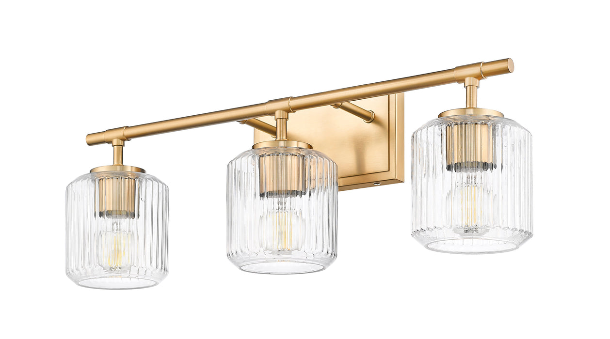 Vanity Z-Lite 7515-3V-MGLD Modern Gold Landon 3 Light Vanity Z-Lite