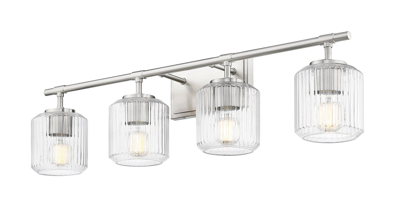 Vanity Z-Lite 7515-4V-BN Brushed Nickel Landon 4 Light Vanity Z-Lite