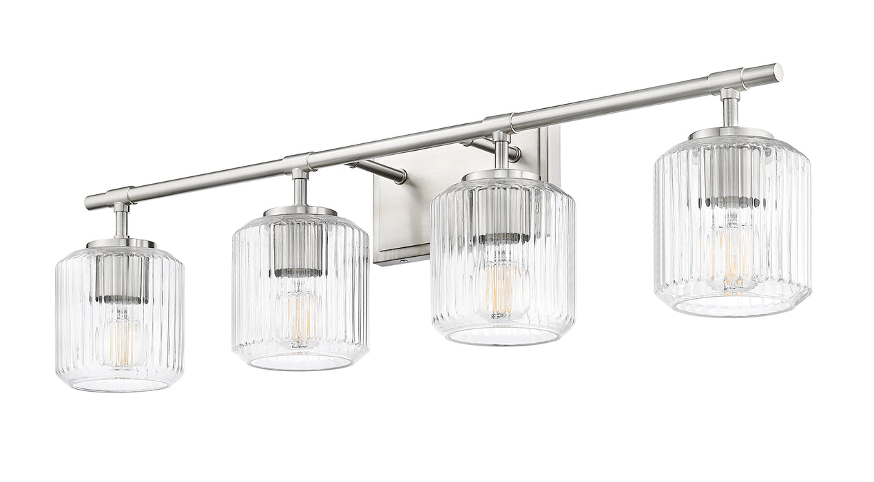 Vanity Z-Lite 7515-4V-BN Brushed Nickel Landon 4 Light Vanity Z-Lite