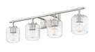 Vanity Z-Lite 7515-4V-BN Brushed Nickel Landon 4 Light Vanity Z-Lite