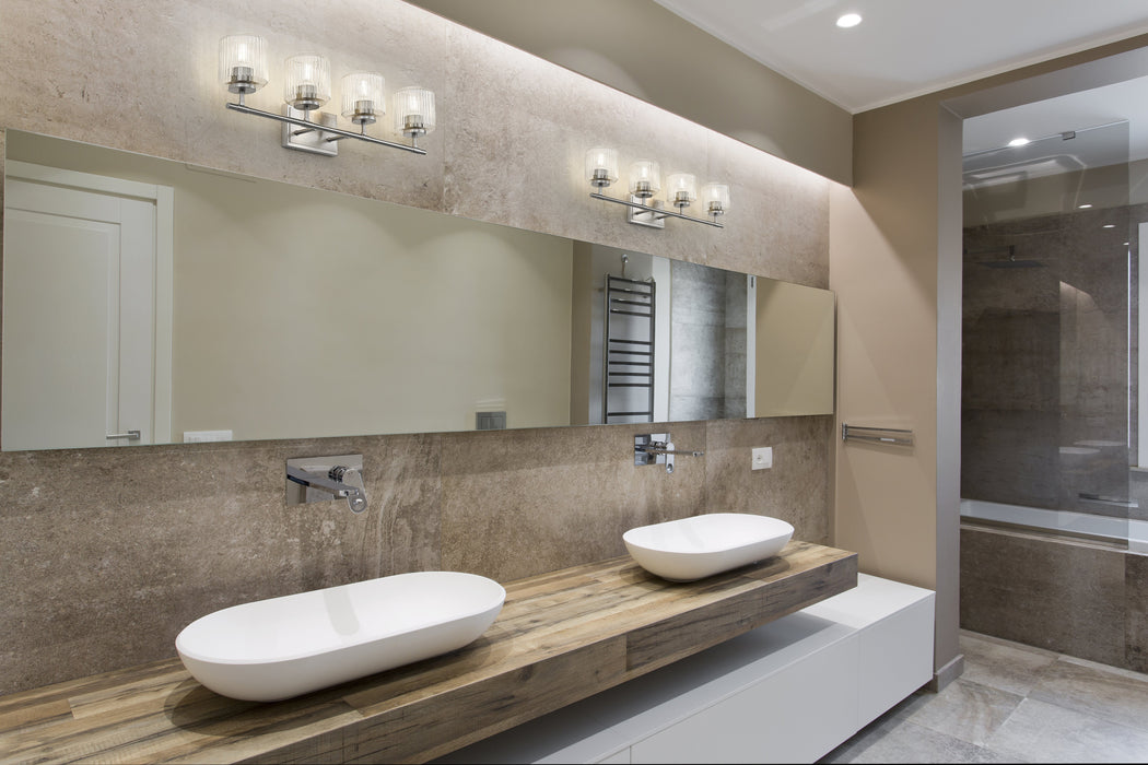 Vanity Z-Lite 7515-4V-BN Brushed Nickel Landon 4 Light Vanity Z-Lite