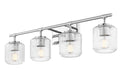 Vanity Z-Lite 7515-4V-CH Chrome Landon 4 Light Vanity Z-Lite
