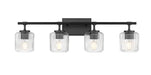 Vanity Z-Lite 7515-4V-MB Matte Black Landon 4 Light Vanity Z-Lite